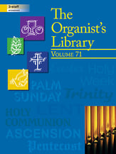 The Organist's Library, Vol. 71 Organ sheet music cover